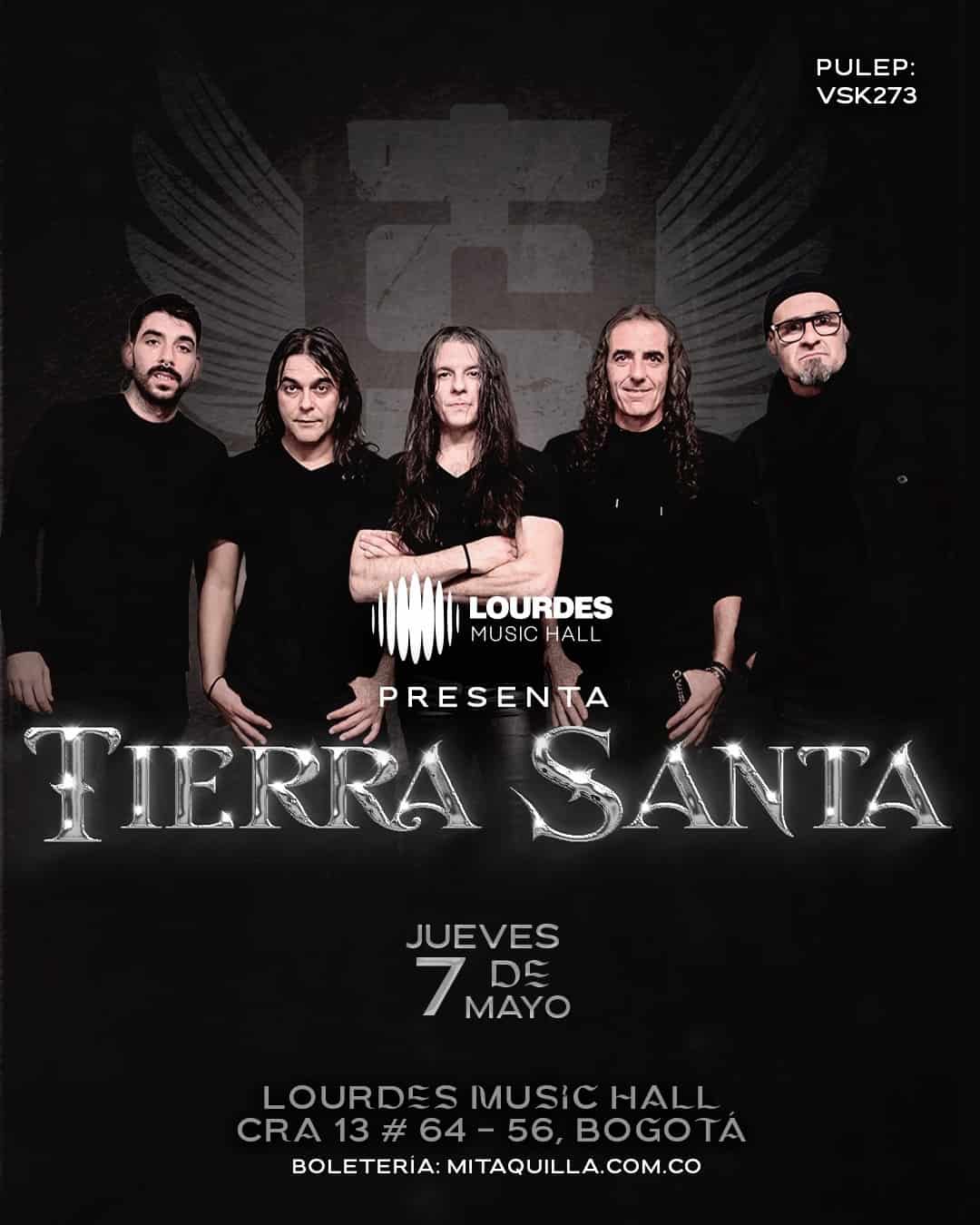 Tierra Santa regresa a Bogotá con un esperado concierto en mayo